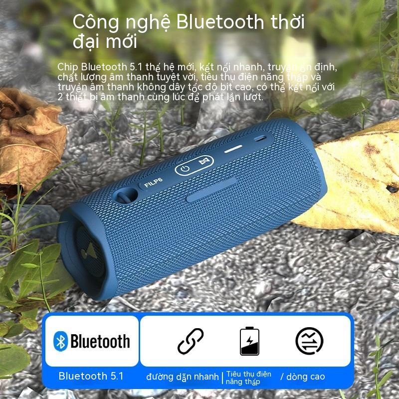 Loa Bluetooth FLIP6 Loa siêu trầm di động nhỏ không dây tại nhà