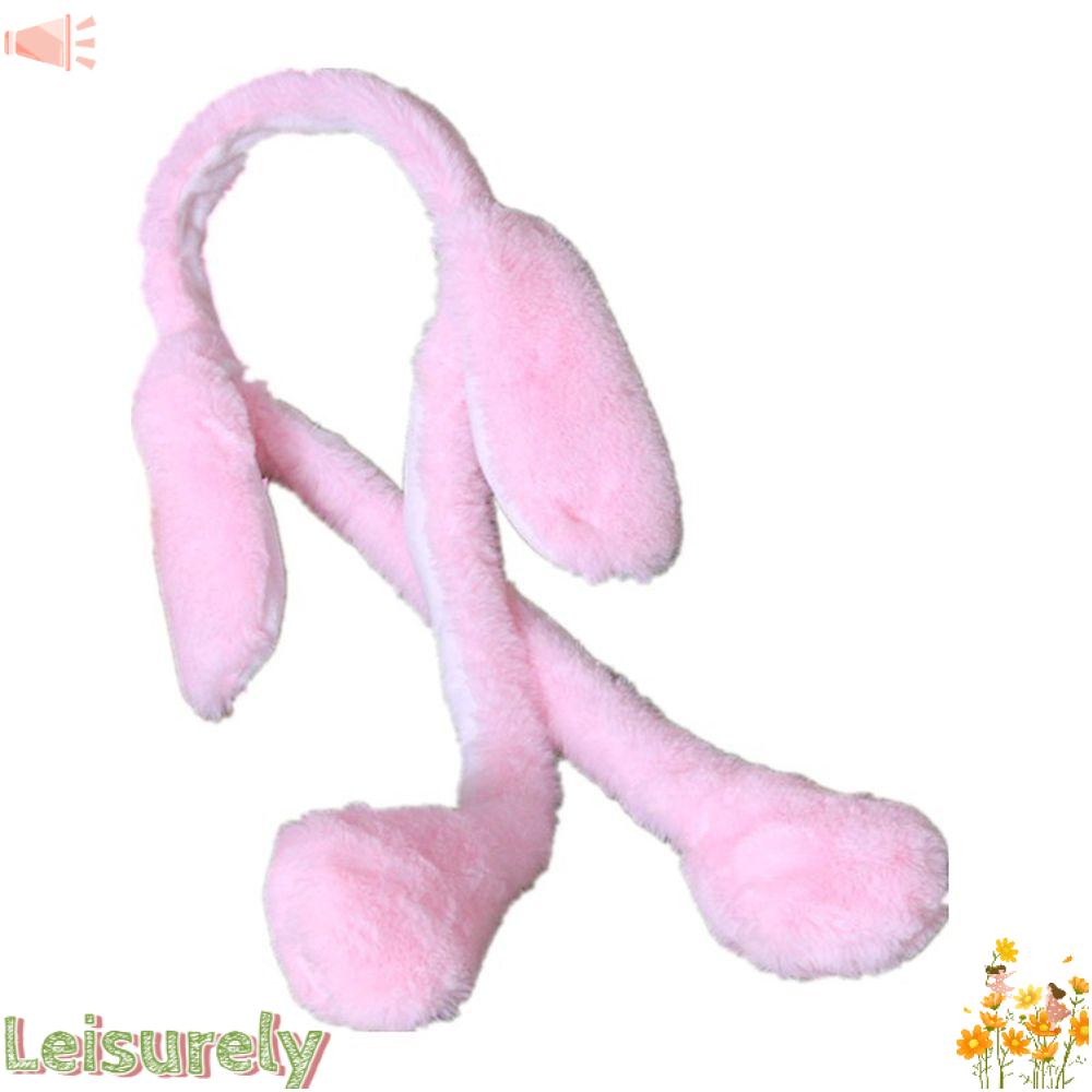 Mũ Tai Thỏ Có Túi Khí Giữ Ấm Thời Trang Cho Người Lớn Và Trẻ Em