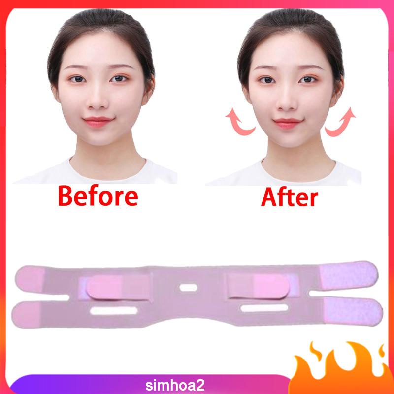 Bộ Giảm Cằm Đôi Màu Trắng Simhoa2