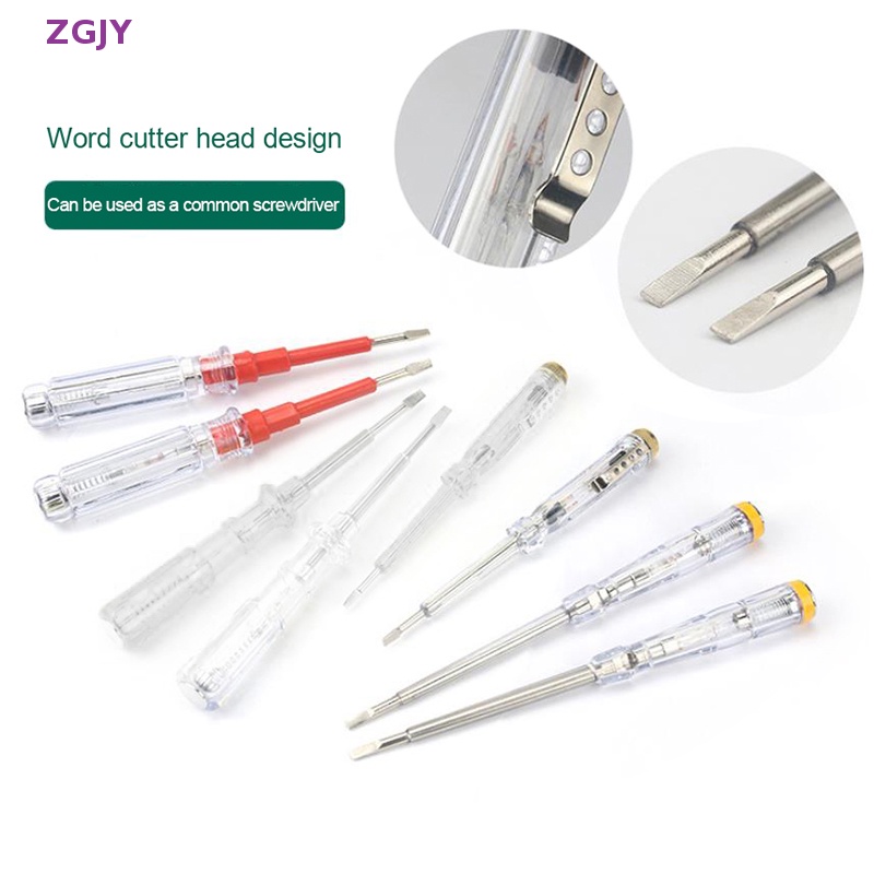 Bút Thử Điện ZGJY al 80V-500V Chuyên Dụng Chất Lượng Cao Mới