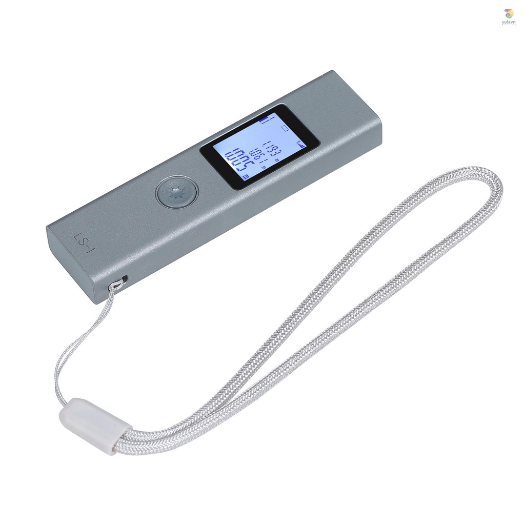 Máy Đo Khoảng Cách Kỹ Thuật Số Bằng Laser Cầm Tay 25m Có Màn Hình LCD