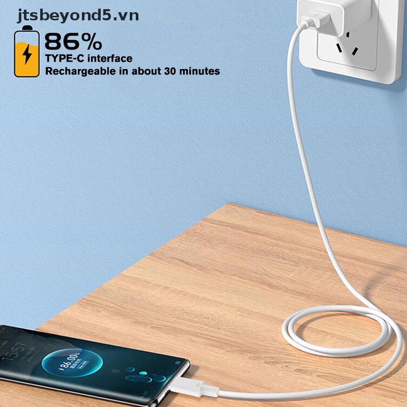 JY 1/1 5 dặm 6A 66W USB Type-C siêu nhanh phí cáp cho XIAOMI Samsung Huawei ..