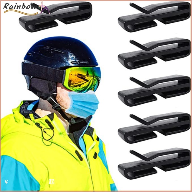 [COD] Set 20 Kẹp Giữ Khẩu Trang / Mũ Bảo Hiểm Dùng Trượt Tuyết / Lái Xe Ngoài Trời