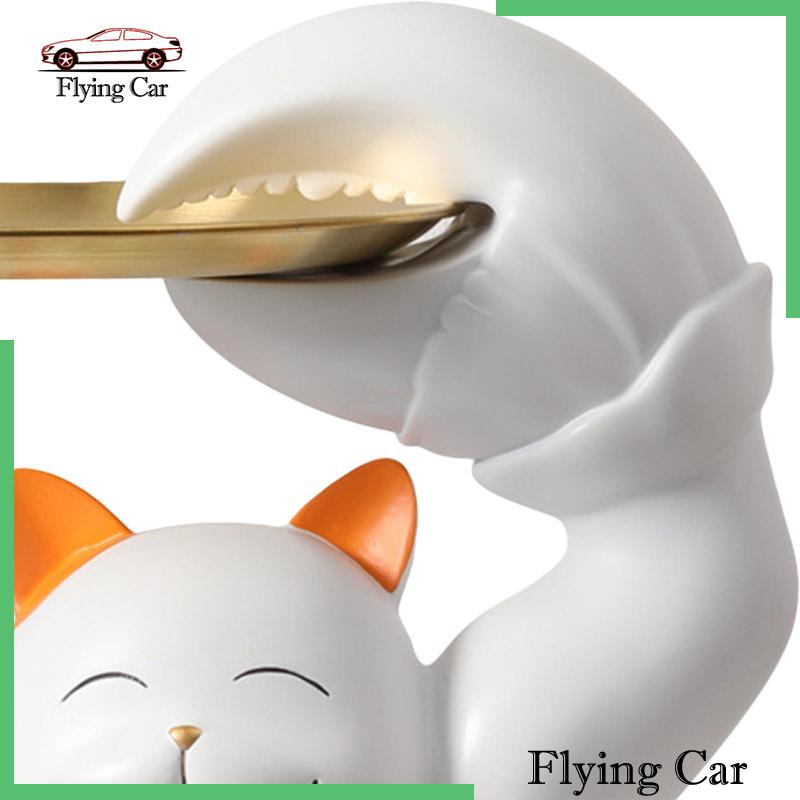 Tượng Mèo Bằng Nhựa Resin Sáng Tạo Cho Trang Trí Nhà / Tiệc Lzdjfmy2