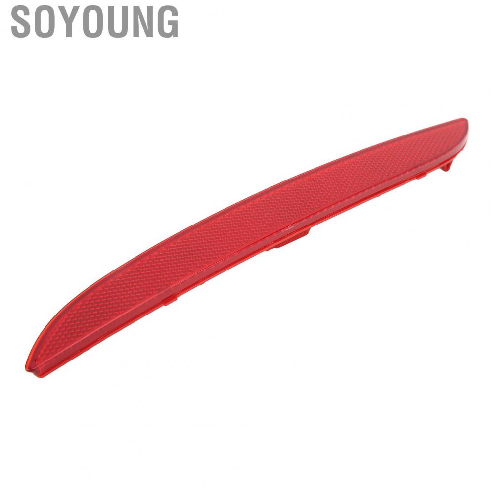 Soyoung Rear Bumper Reflector   Rear Bumper Reflector Water Proof Firm Safe Driving Lasting Performance 63147363787 Wear Resistant Easy To Install  for Car