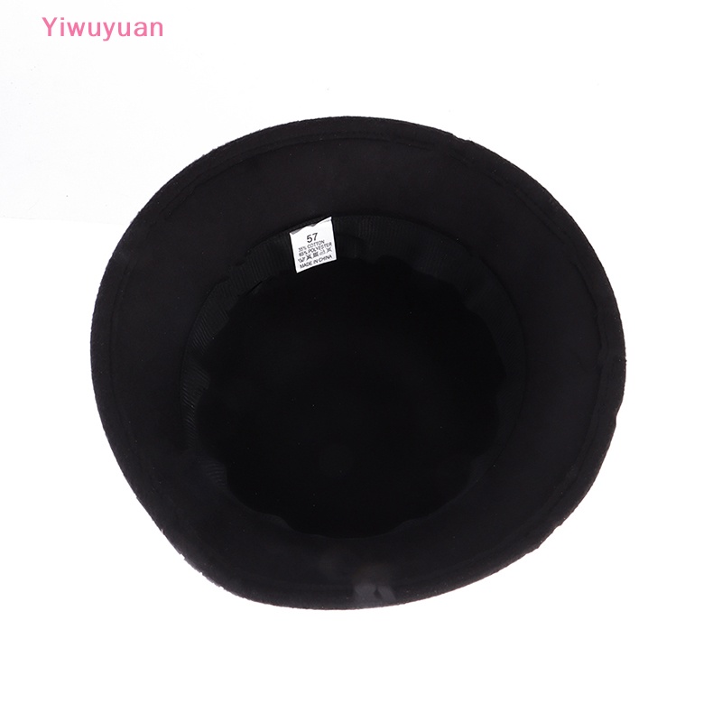 < Yiwuyuan > 1 Mũ Cao Bồi Đính Hạt Có Gương Trang Sức Nữ Tính Mới