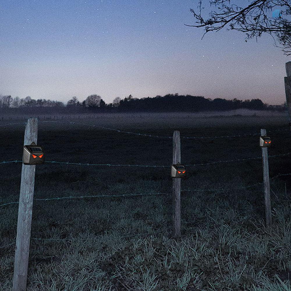 Thiết Bị Đuổi Chim Bằng Đèn LED Đỏ Sử Dụng Năng Lượng Mặt Trời (s2mwvn)