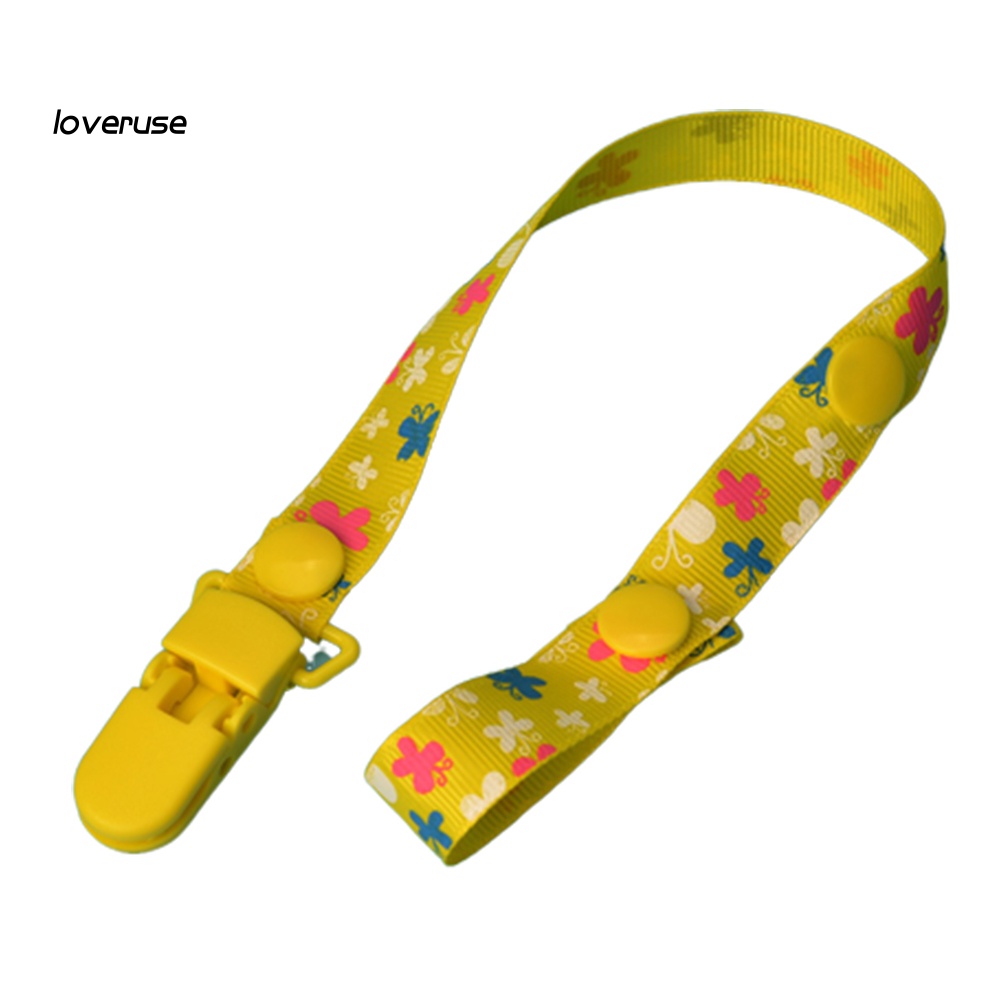 / Lo / Fruir Dây Đeo Núm Vú Giả Có Kẹp In Họa Tiết Cho Bé