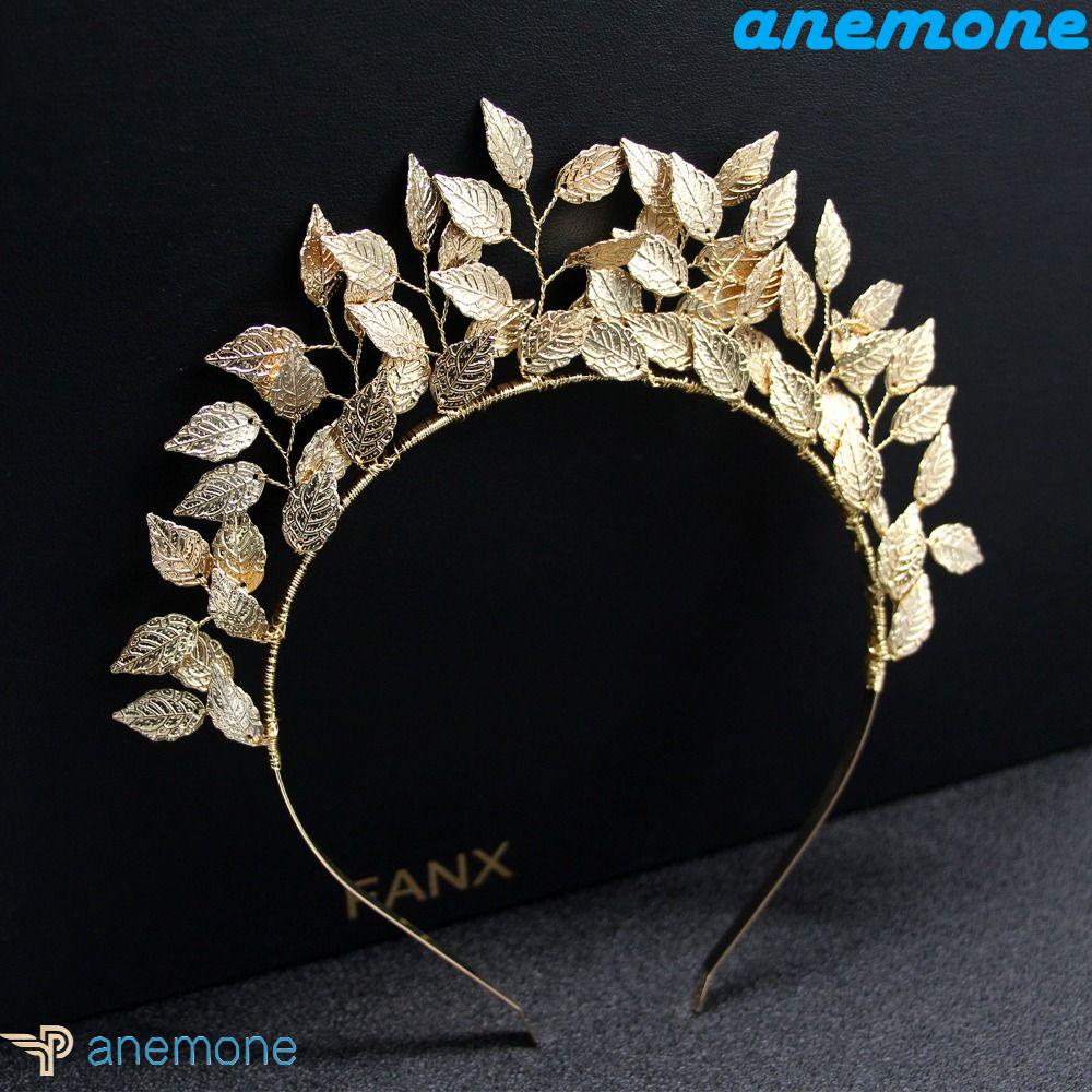 Băng Đô Cài Tóc Bằng Hợp Kim Hình Lá Thanh Lịch Cho Nữ