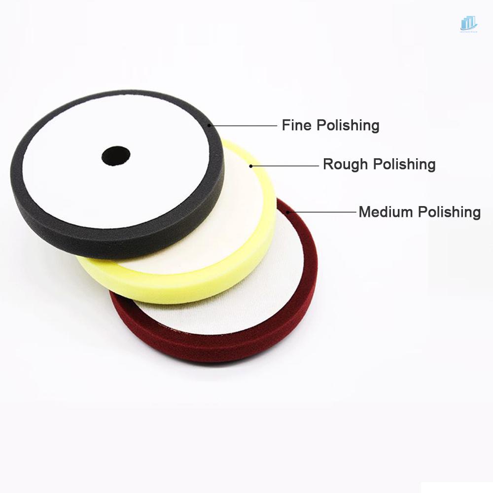 1 Miếng Mút Đánh Bóng Xe Hơi 6 Inches Chống Trầy Xước Tiện Dụng