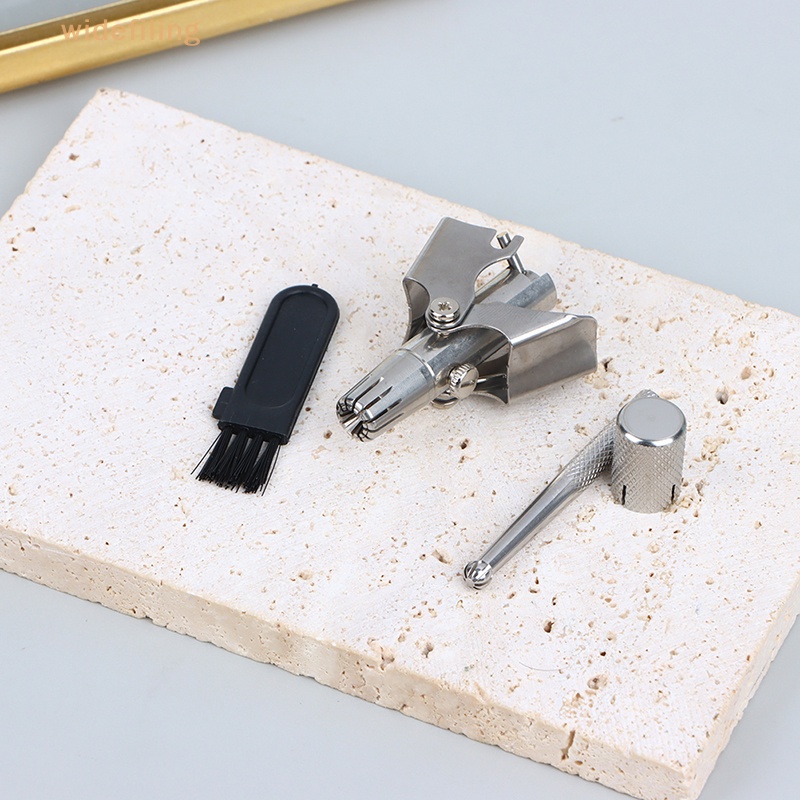 Dụng Cụ Tỉa Lông Mũi / Tai / Tai Bằng Thép Không Gỉ Có Thể Tháo