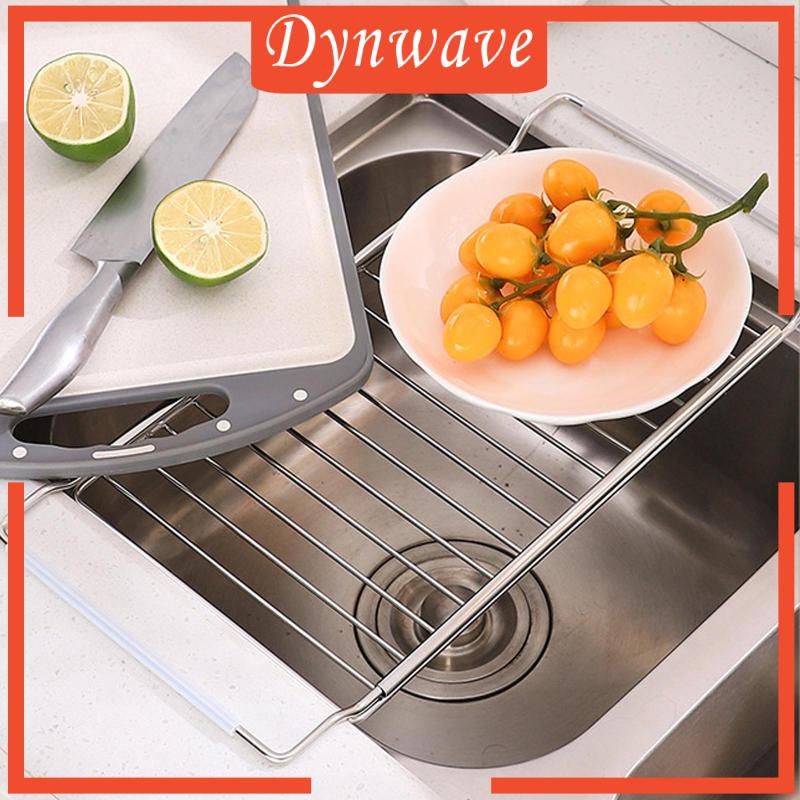 Giá Đỡ Để Ráo Nước Bằng Thép Không Gỉ Có Thể Điều Chỉnh Cho Bồn Rửa