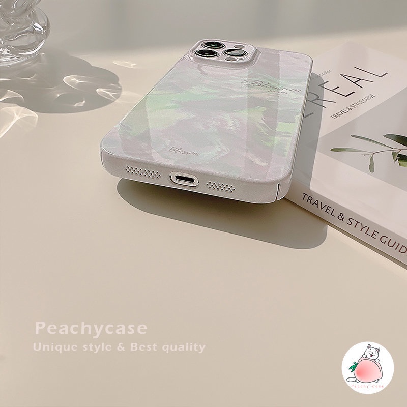 Ốp Điện Thoại PC Cứng Chống Sốc In Hình Hoa Cho iPhone 14 13 12 Pro Max 14Plus Xr X Xs Xsmax 7 8 Plus