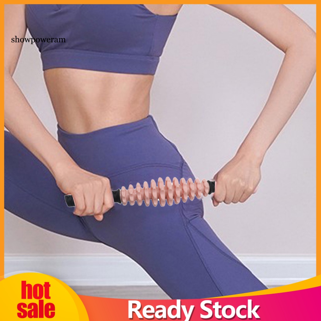 Thanh Lăn Mát Xa 12 Bánh Có Thể Điều Chỉnh Hỗ Trợ Luyện Tập Gym / Thể Hình Tại Nhà