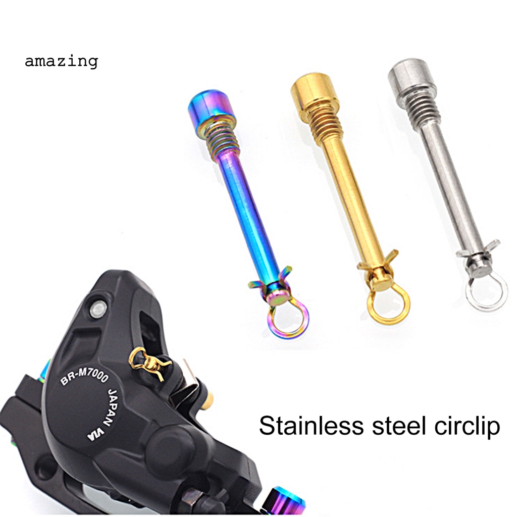 Hộp 2 Bộ Kẹp Phanh Xe Đạp Mạ Màu Sắc