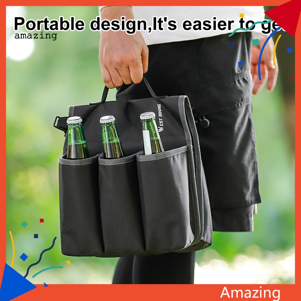 Yên Sau Xe Đạp 6 Ngăn Siêu Nhẹ Đa Năng Tiện Dụng