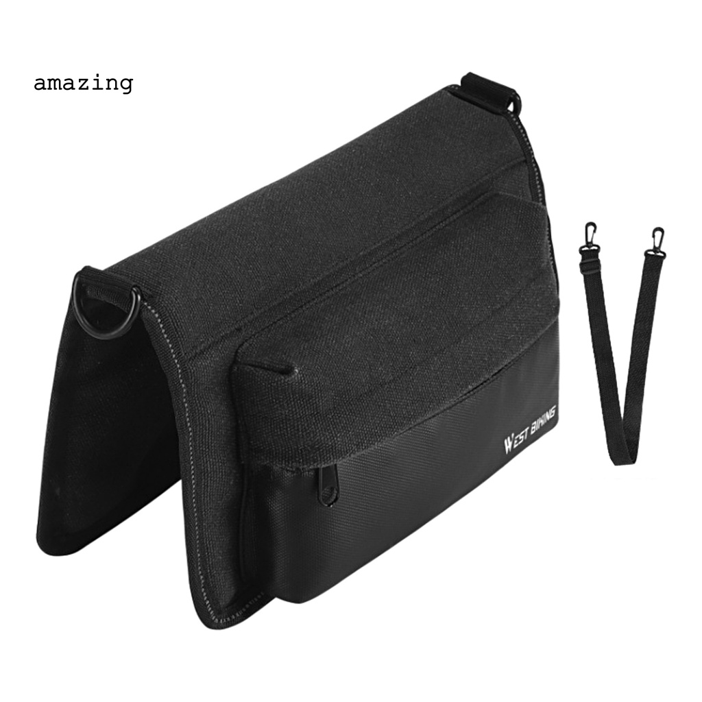 1 Bộ Túi Đựng Đồ Dùng Bằng Vải Oxford Di Động Tiện Dụng Cho Xe Đạp