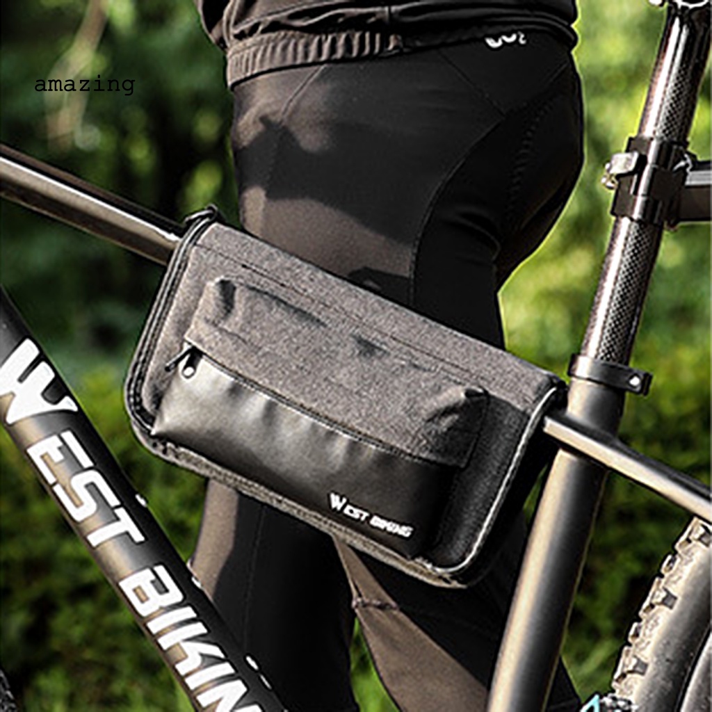 1 Bộ Túi Đựng Đồ Dùng Bằng Vải Oxford Di Động Tiện Dụng Cho Xe Đạp