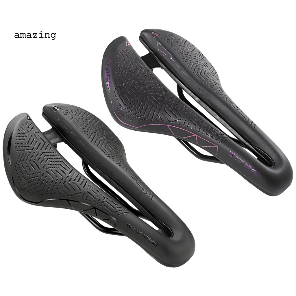 Yên Xe Đạp Thiết Kế Lõm Họa Tiết Chấm Bi Độ Bền Cao Thoáng Khí