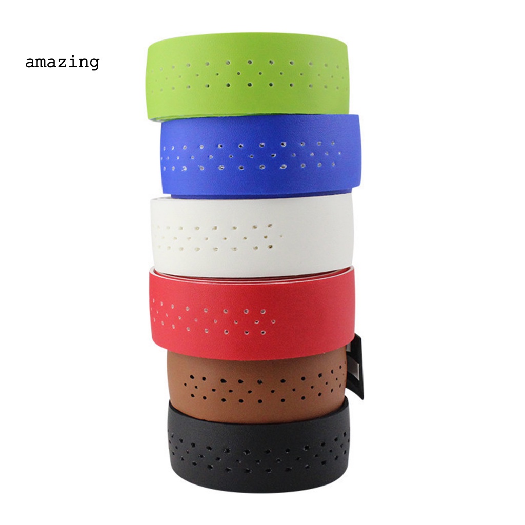 Bộ 2 Cuộn Băng Quấn Tay Cầm Xe Đạp Leo Núi Siêu Mỏng Mềm Mại