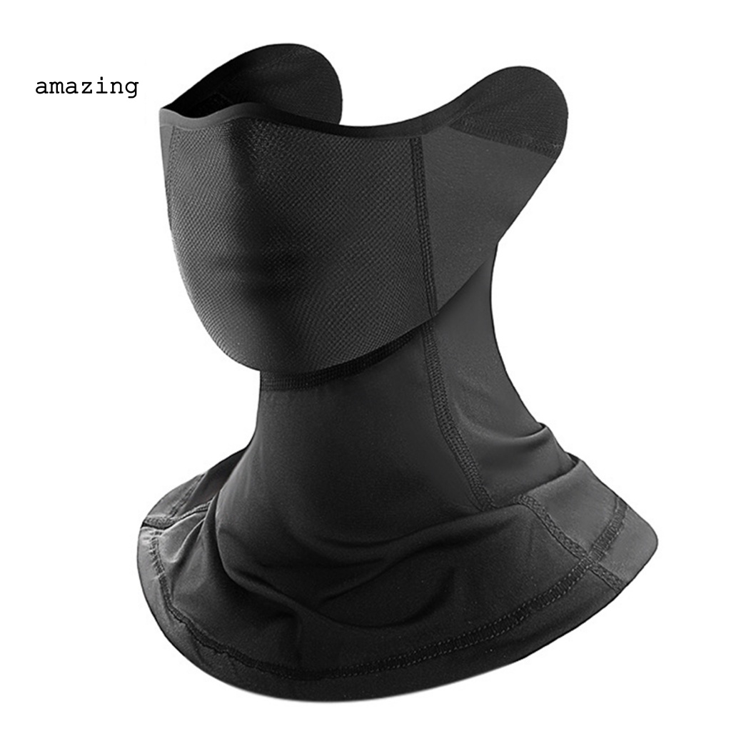 Tấm Che Mặt Bằng Lụa Lạnh Mềm Chống Bụi Dùng Đạp Xe