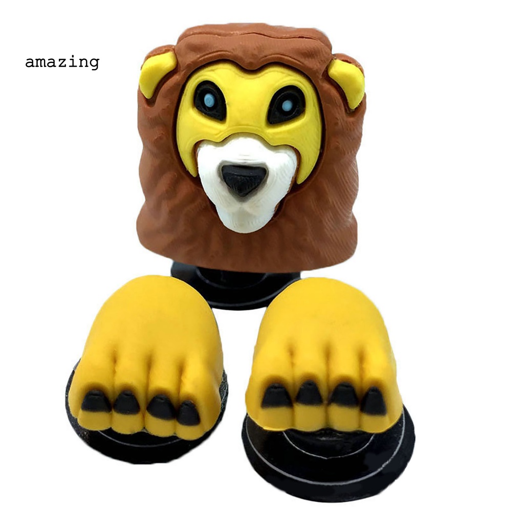 Set 3 Phụ Kiện Trang Trí Giày / Đồ Dùng Hình Động Vật Biển Hoạt Hình Bằng PVC