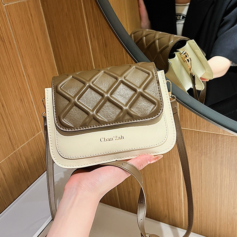 Túi Đeo JASMIN NOIR Chéo Họa Tiết Caro Thời Trang Cho Nữ