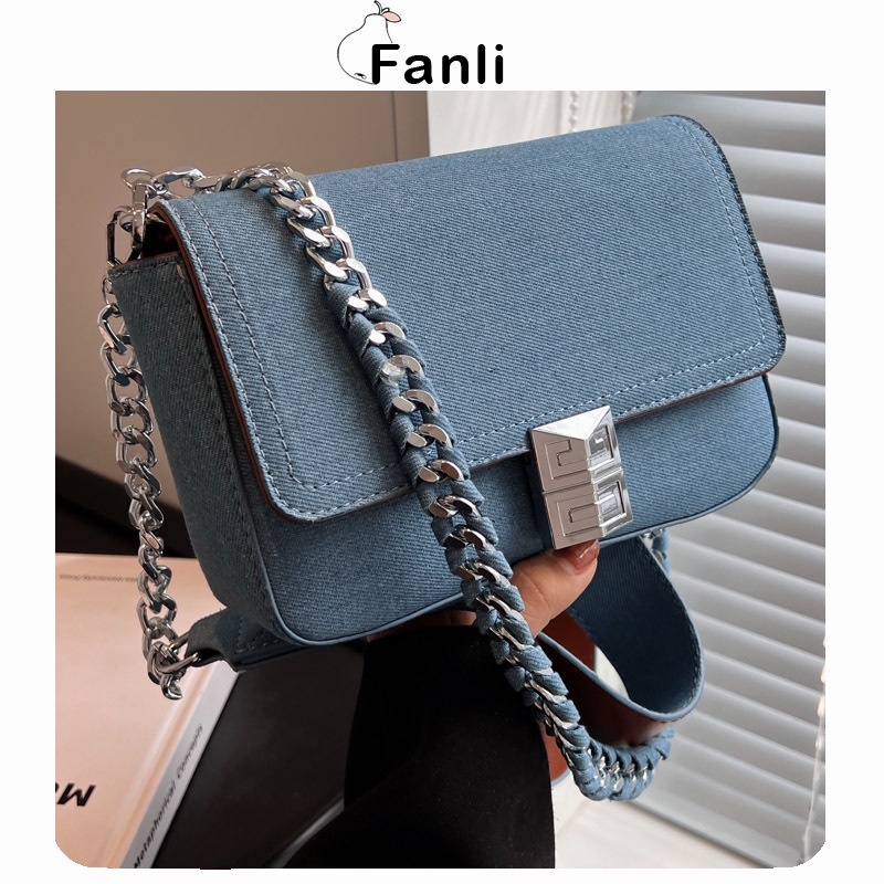Fanli Túi Xách Đeo Vai / Chéo Nhỏ Hình Vuông Cá Tính Phổ Biến Năm Mới Cho Nữ