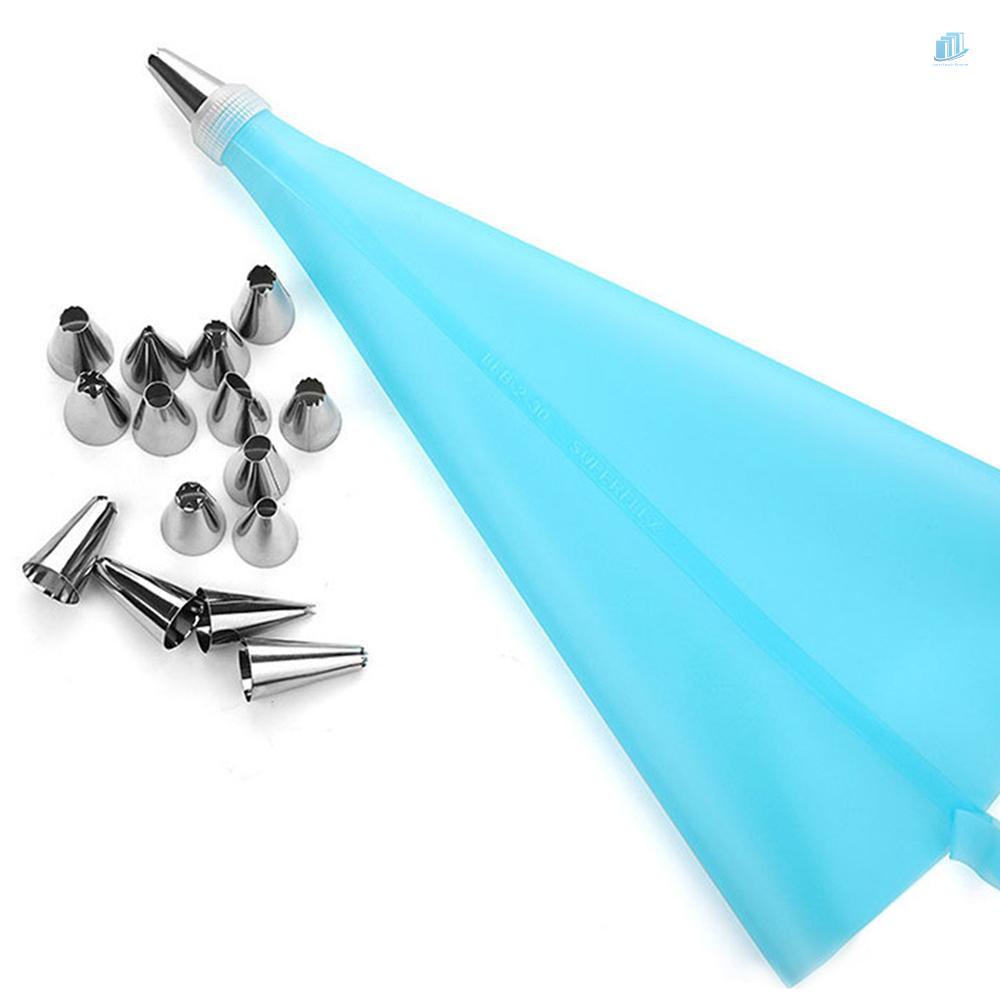 Bộ 8 Dụng Cụ Trang Trí Bánh Kem Bằng Thép Không Gỉ