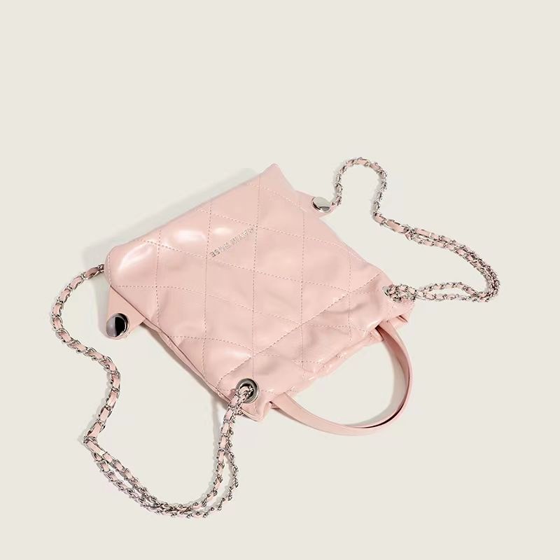 Ba Lô Đeo Vai Đính Đá Phối Dây Xích Kiểu Đường Phố Hàn Quốc Thời Trang 2023 Cho Nữ