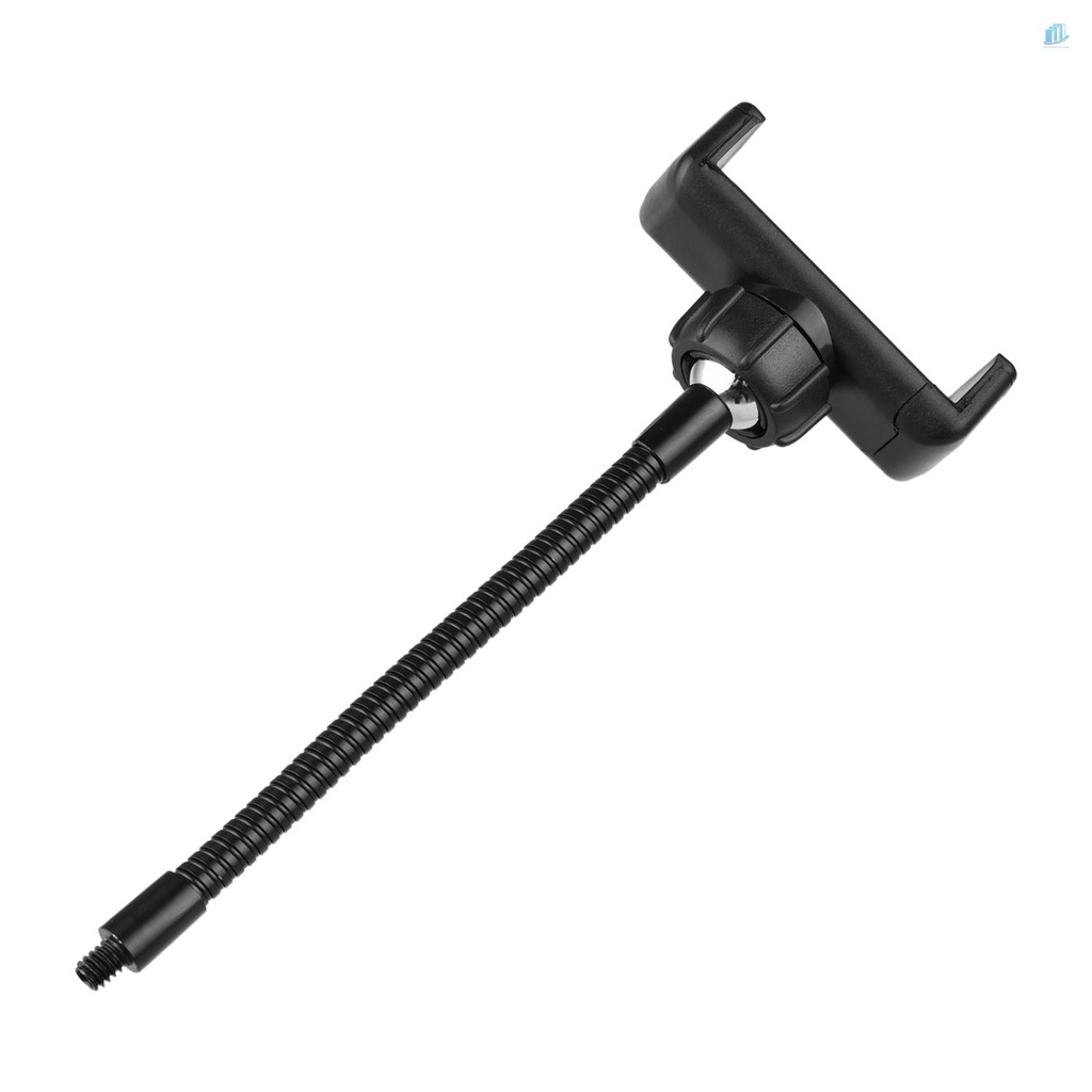 Giá Đỡ Kẹp Điện Thoại Thông Minh Có Đèn LED Và Ốc Vít 1 / 4 Cho iPhone Android