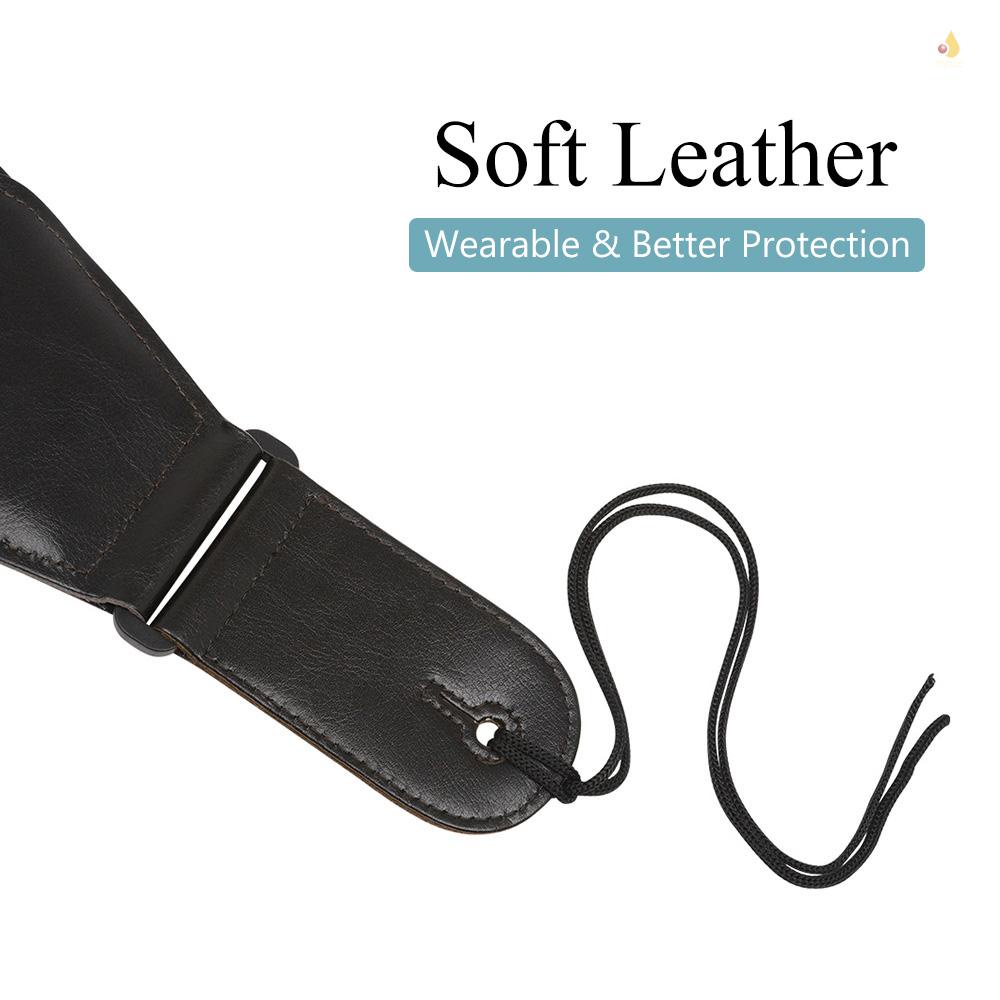 Dây Đeo Vai Bằng Vải Oxford Dày Bản Rộng Có Thể Điều Chỉnh Độ Dài Cho Đàn Guitar Bass Acoustic Electric Guitar