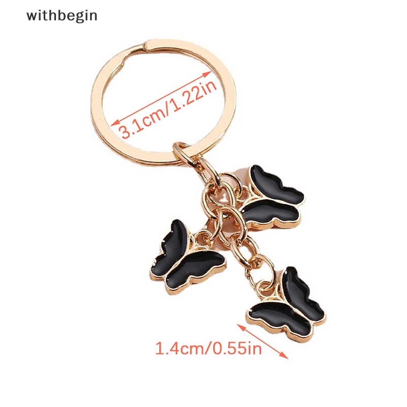 1 Móc Khóa Hình Bươm Bướm Dễ Thương Dành Cho Nữ