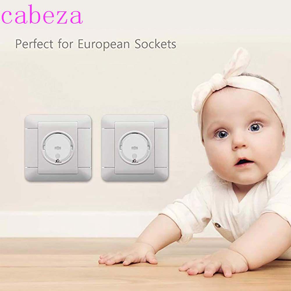 Set 10 Nắp Đậy Ổ Cắm Điện Chống Sốc Tiêu Chuẩn Pháp Bảo Vệ An Toàn Cho Bé