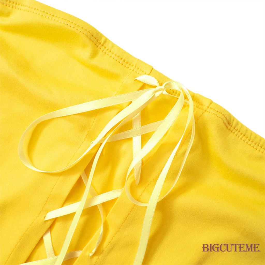 Áo Lửng Nữ Không Tay Hở Vai Thời Trang Quyến Rũ