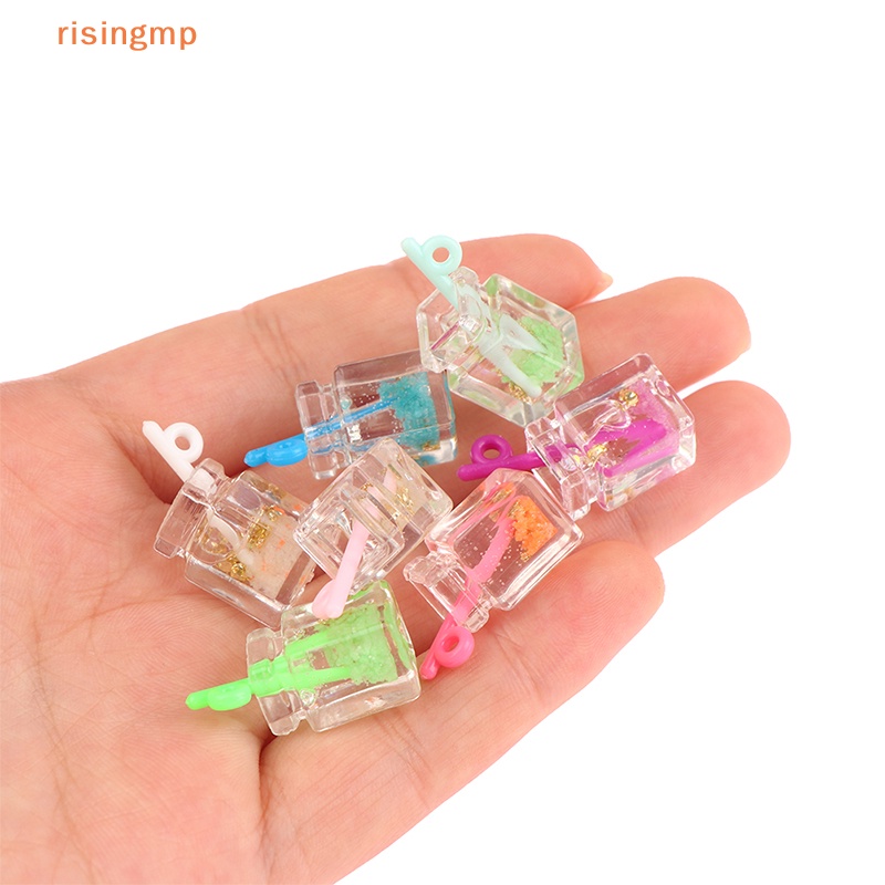 Bộ 2 / 10 Ống Hút Mini Bằng Nhựa Phát Quang Dùng Làm Trang Sức DIY