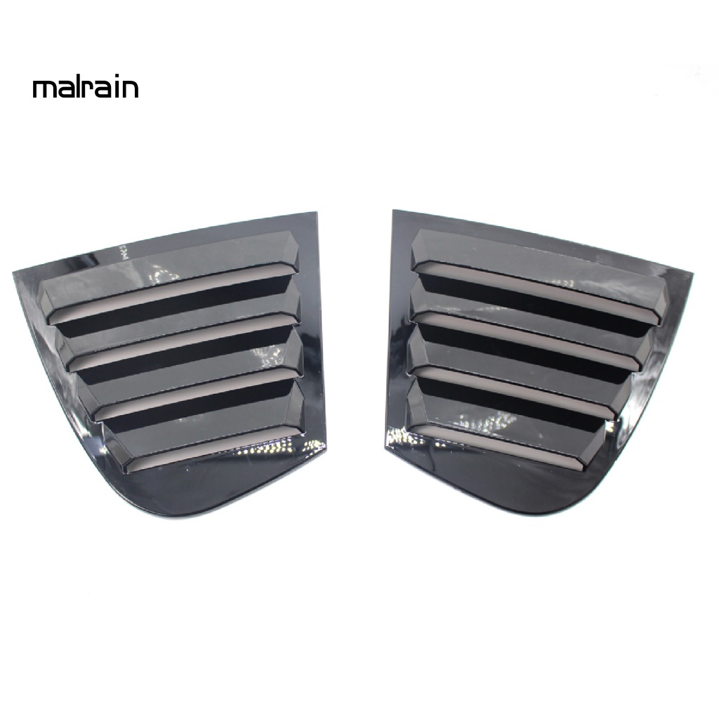 Bộ 2 Dụng Cụ Chuyên Dùng Mở Cửa Sổ Xe Hơi Hình Tam Giác Màu Đen Bóng 51347060211 51347060212 Phụ Kiện Chuyên Dụng Dành Cho BMW 3 Series E90 09-11