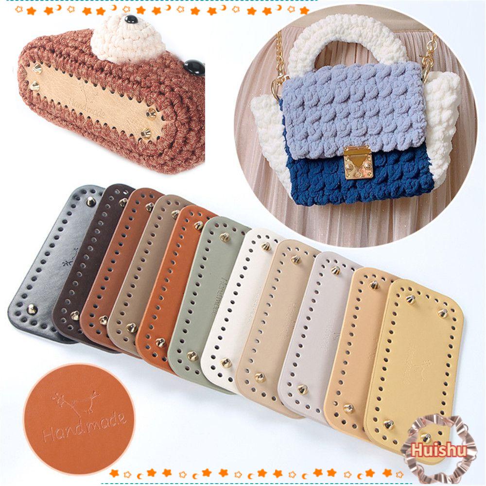 Phụ Kiện Đáy Túi Xách Bằng Da PU Họa Tiết Chú Chim Độc Đáo DIY