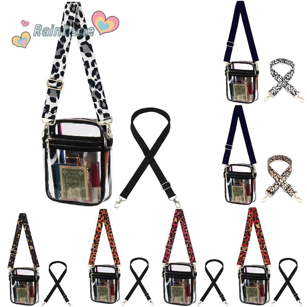Túi Đeo Chéo Trong Suốt In Hình Cầu Vồng