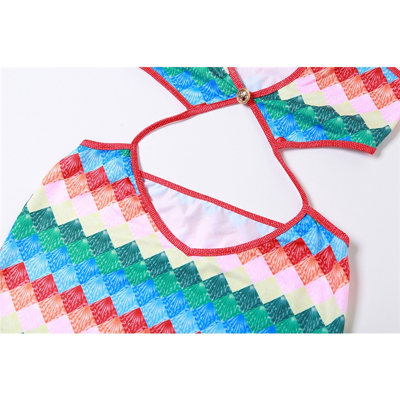 Đầm Ôm Dáng Khoét Rỗng In Họa Tiết Gợi Cảm Cho Nữ