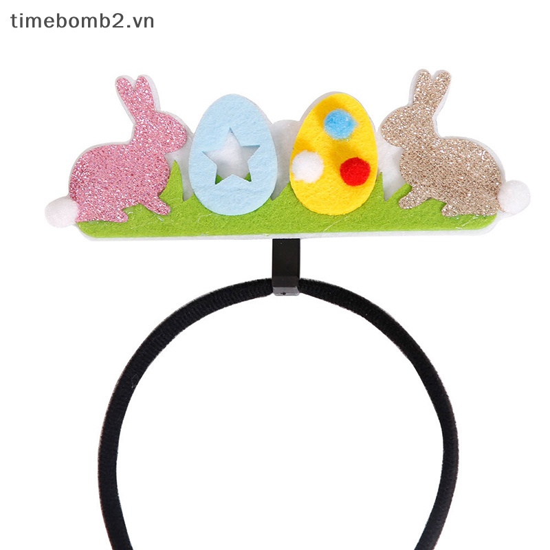 {Timebomb} Băng Đô Tai Thỏ Dễ Thương Thoải Mái Hóa Trang Tiệc Phục Sinh Dành Cho Trẻ Em Và Người Lớn