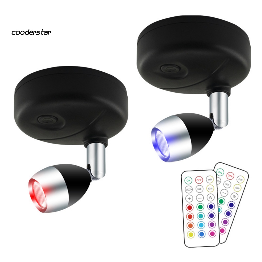 1 Bộ Đèn LED Không Dây Điều Khiển Từ Xa 13 Màu Tùy Chỉnh Đa Năng Tiện Dụng