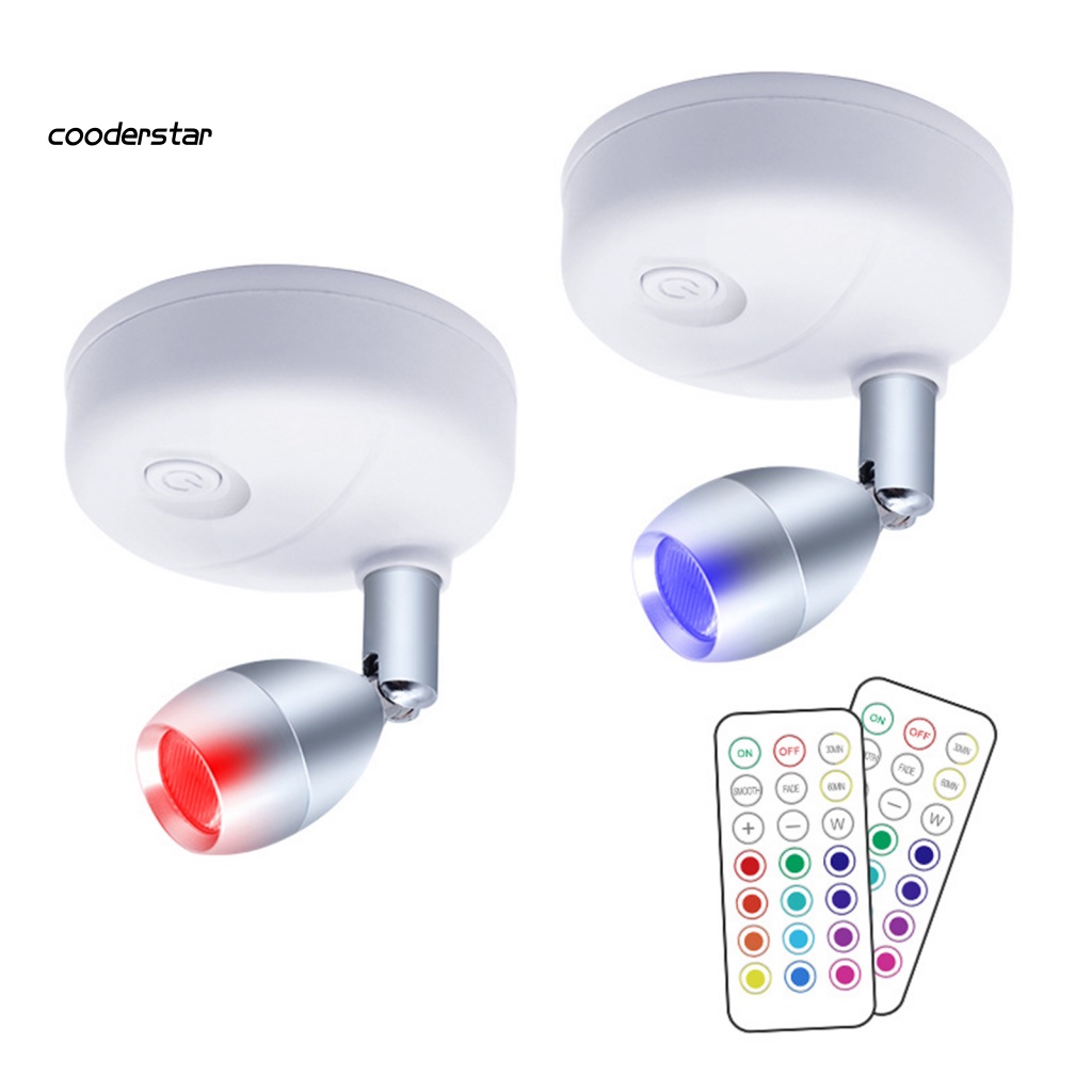 1 Bộ Đèn LED Không Dây Điều Khiển Từ Xa 13 Màu Tùy Chỉnh Đa Năng Tiện Dụng