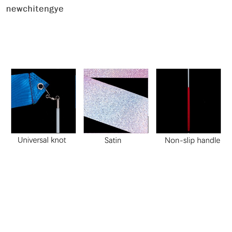 Dây Ruy Băng Lấp Lánh 2M / 4M Dùng Làm Phụ Kiện Biểu Diễn Múa Ba Lê Cho Bé