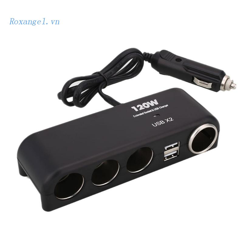 Bộ Sạc Xe Hơi Đa Năng ROX 120W 12V / 24V