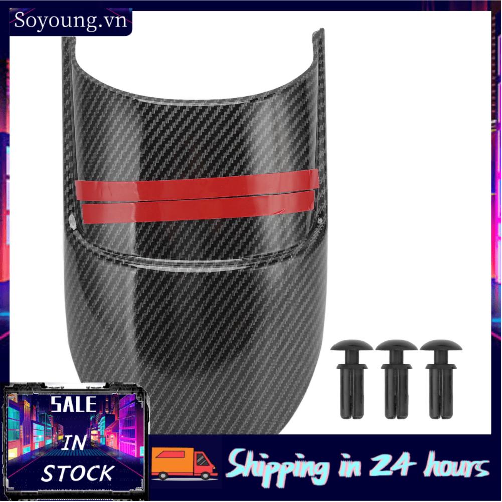Soyoung Front Wheel Mudguard Extension  Front Mudguard Rear  Temperature Resistant Carbon Fiber Style  for Motorcycle