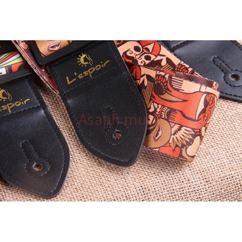 Dây Đeo Đàn guitar 1-20 Họa Tiết Dễ Thương