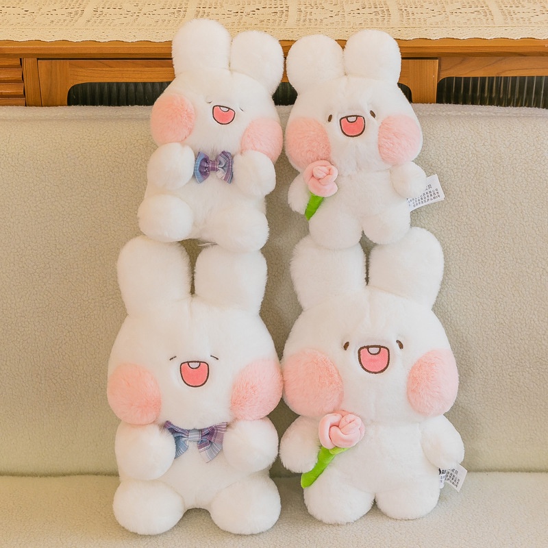 Thỏ Nhồi Bông Thiết Kế Dễ Thương Xinh Xắn