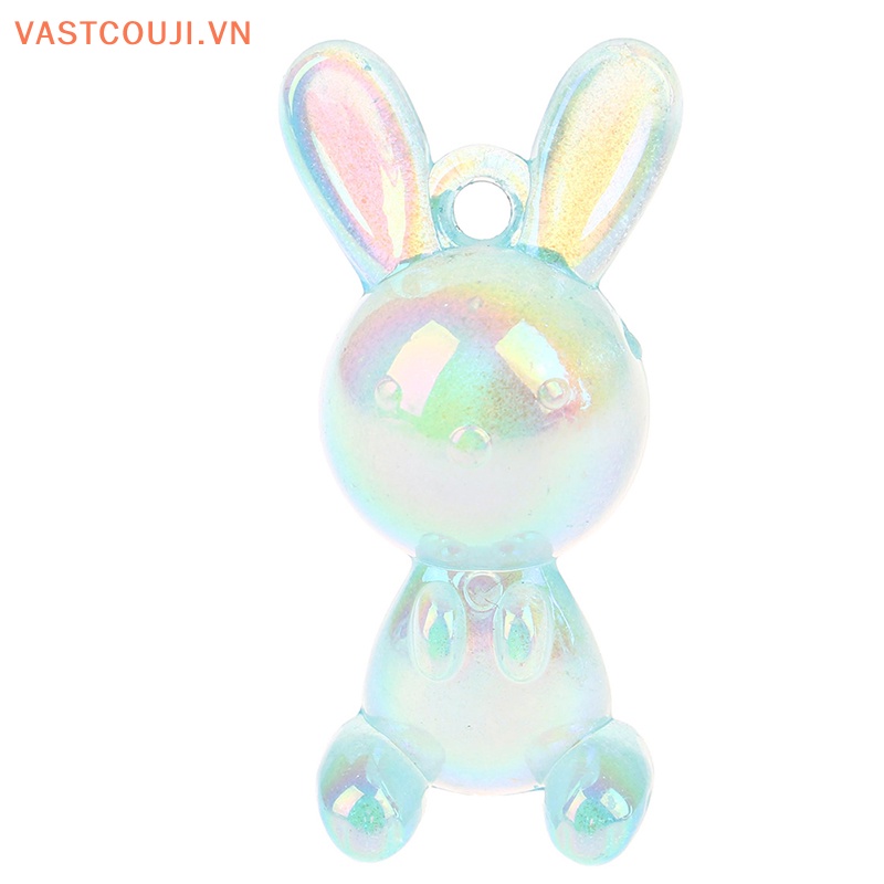 1 Mặt Vòng cổ Hình Thỏ Nhiều Màu Sắc DIY