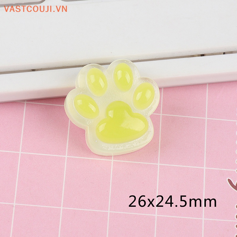 Bộ 5 Móng Vuốt Mèo Bằng Nhựa Resin Màu Sắc Ngẫu Nhiên DIY